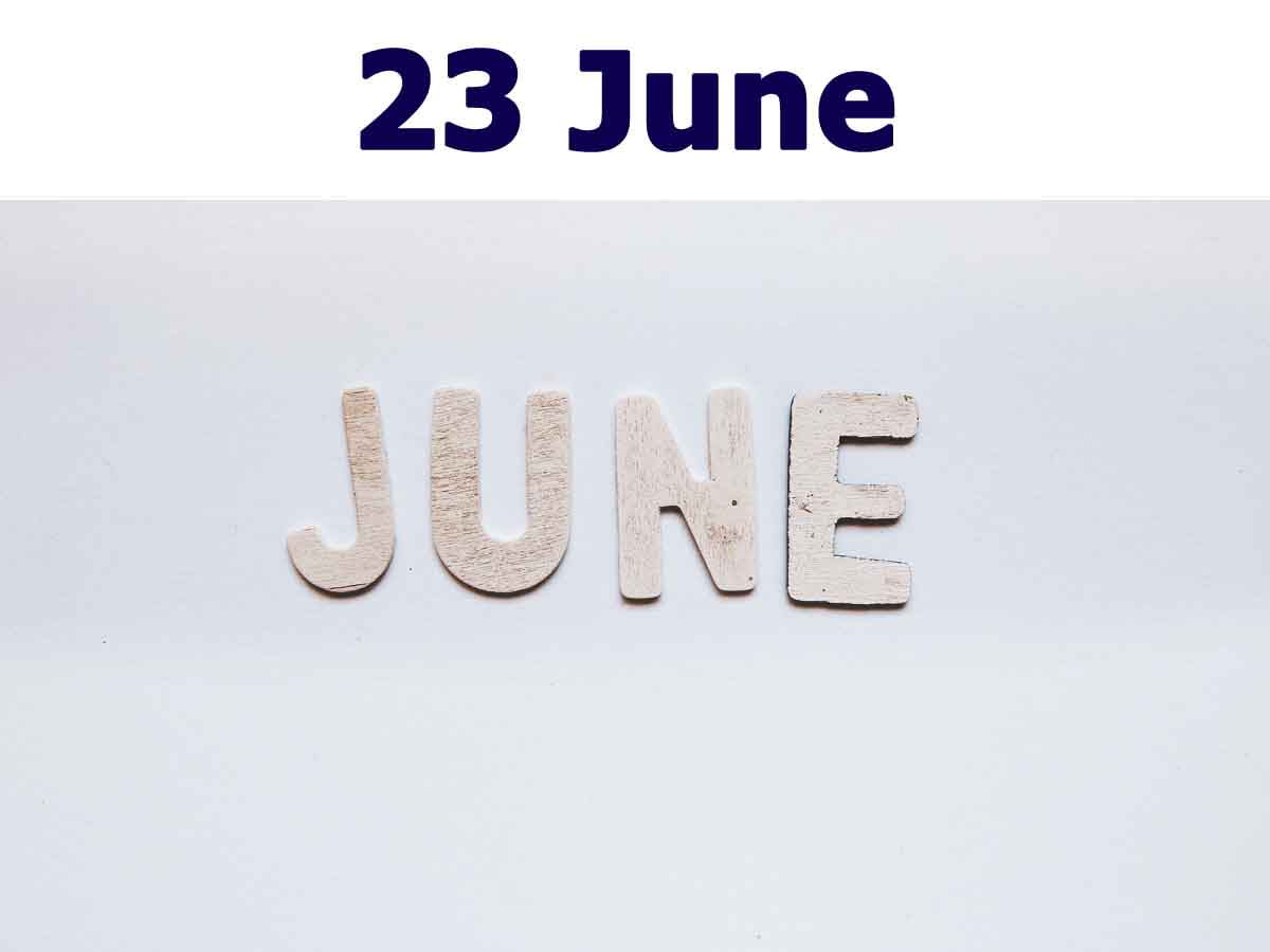 23 June Ko Kya Manaya Jata Hai