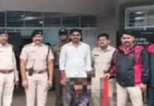 गोकशी केस में 48 दिन से फरार था लम्बू, भोपाल पुलिस ने 3 हजार के इनाम वाले आरोपी को पकड़ा